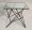 Hand Crafted Modern Iron End Table - Calista