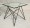 Hand Crafted Modern Iron End Table - Calista