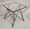 Hand Crafted Modern Iron End Table - Calista