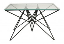 Handmade Contemporary Iron End Table - Victoria