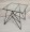 Hand Crafted Modern Iron End Table - Calista