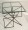 Contemporary end table - Milan